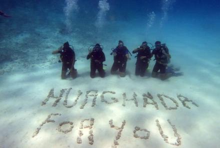 Diving and island trip Hurghada Red Sea experience