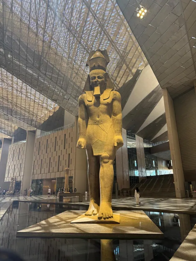 The New Grand Egyptian Museum Of Cairo