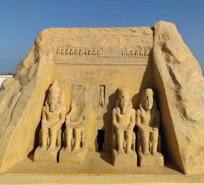 Mini Egypt Park in Hurghada
