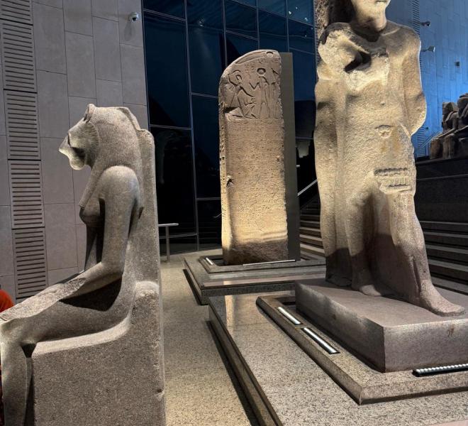 The New Grand Egyptian Museum Of Cairo