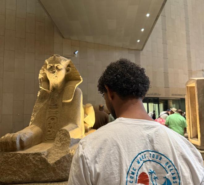 The New Grand Egyptian Museum Of Cairo