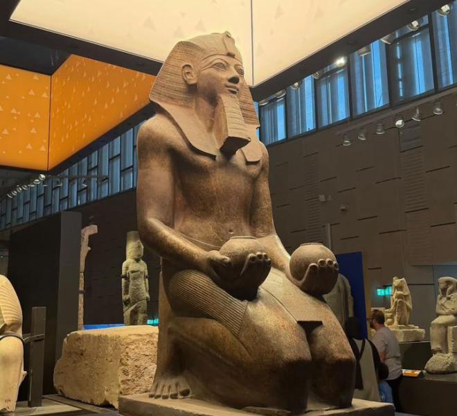 The New Grand Egyptian Museum Of Cairo