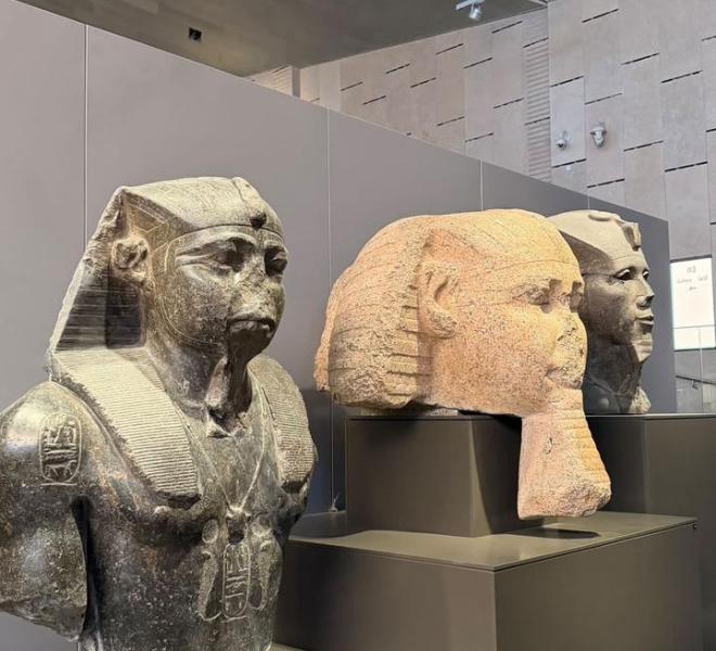 The New Grand Egyptian Museum Of Cairo