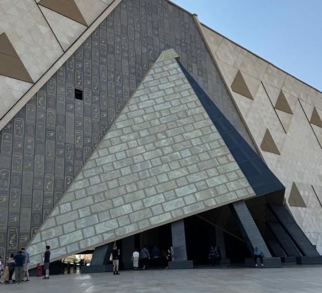 The New Grand Egyptian Museum Of Cairo