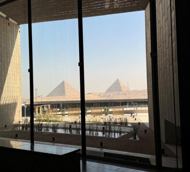 The New Grand Egyptian Museum Of Cairo