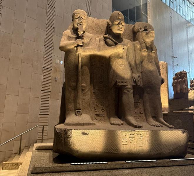 The New Grand Egyptian Museum Of Cairo