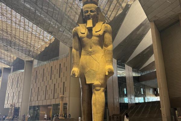 The New Grand Egyptian Museum Of Cairo